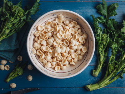 ricetta orecchiette cime di rapa