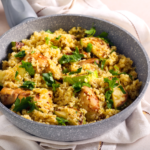 cous cous verdure e pollo