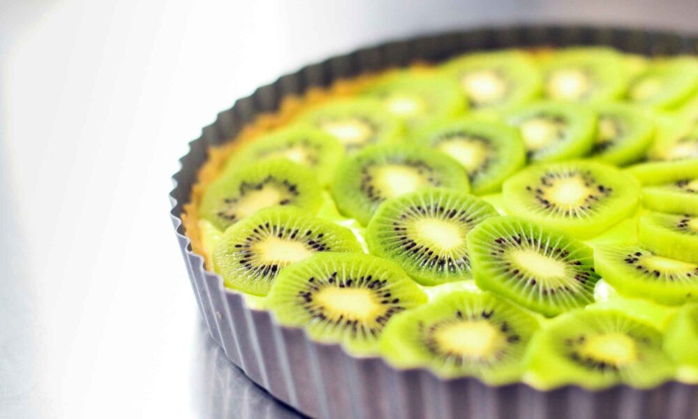 crostata al kiwi