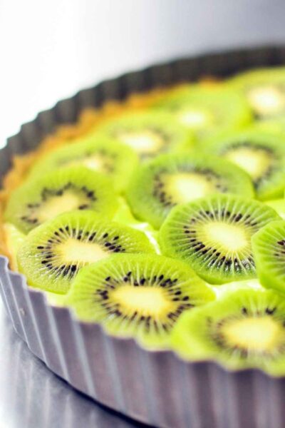 crostata al kiwi