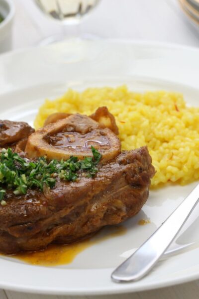 Ricetta: Risotto alla milanese con ossobuco