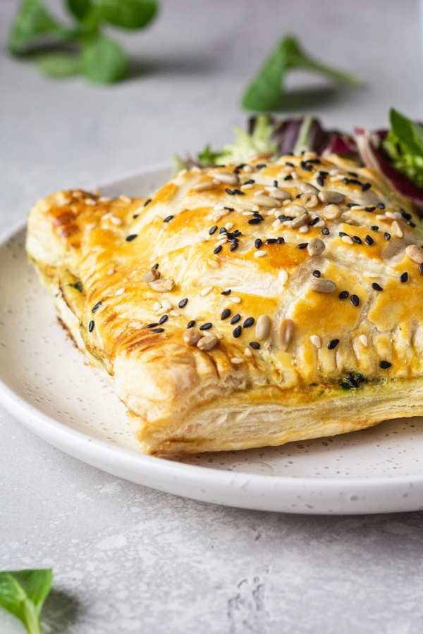 torta salata ricotta e salmone