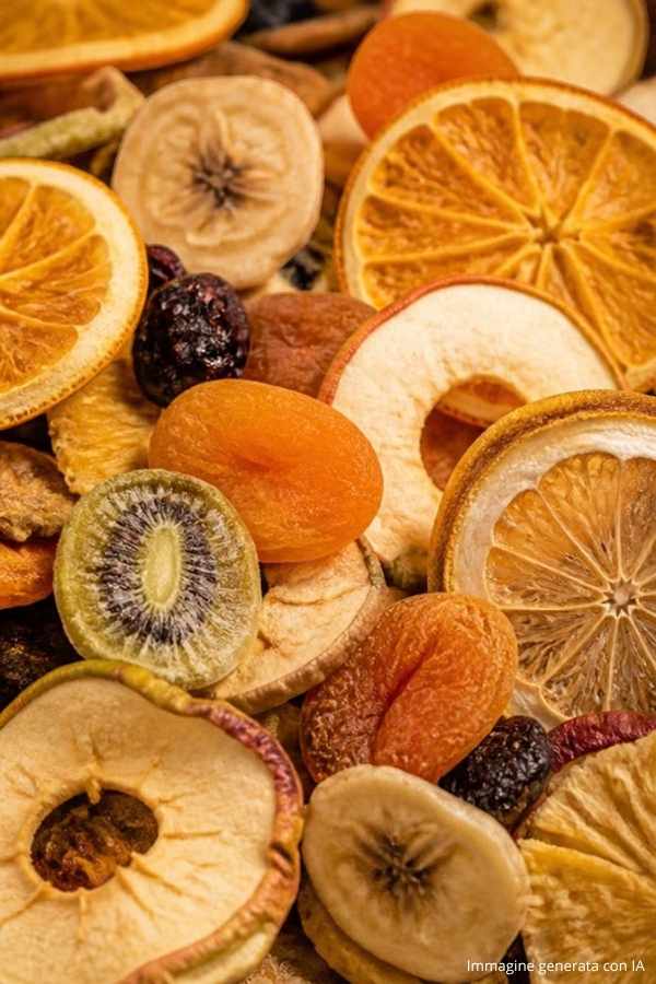 alimenti energetici frutta essicata